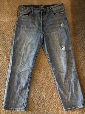 Kut from the Kloth Light Blue Distressed Jeans